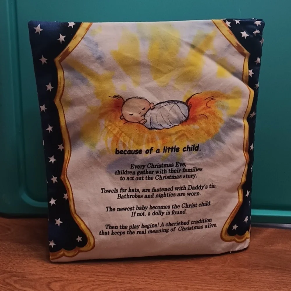 NWT Soft Cloth Childrens Books ,2 pack Hand Crafted